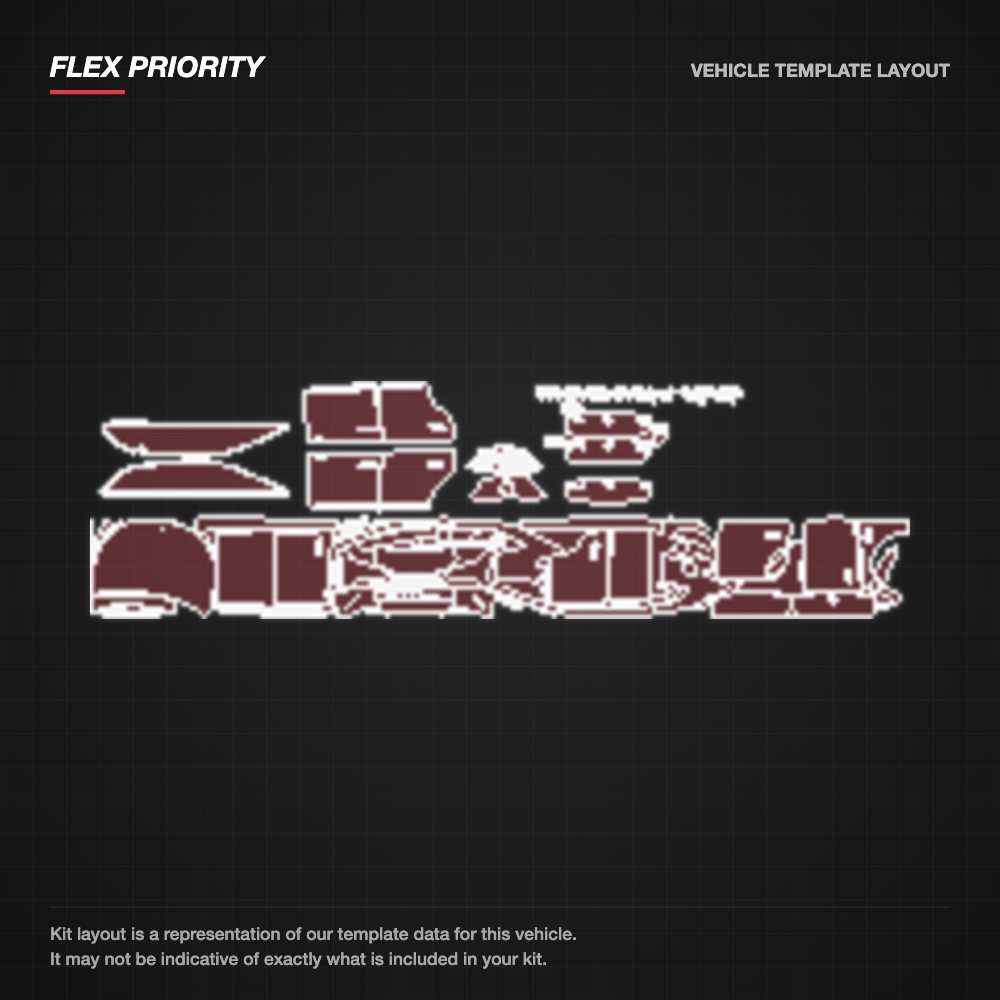 Mercedes-Benz EQE SUV 2023+ kit layout (template 2)