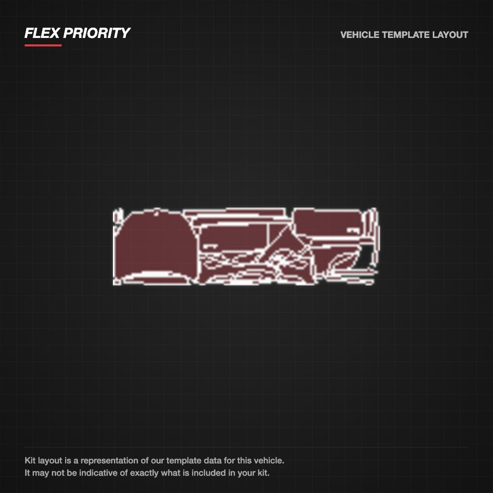 Mercedes-Benz E-Class Coupe 2015-2016 kit layout (template 1)
