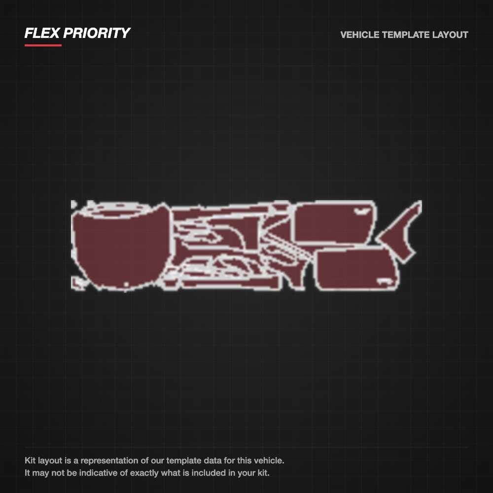 Mercedes-Benz E-Class Coupe 2017 kit layout