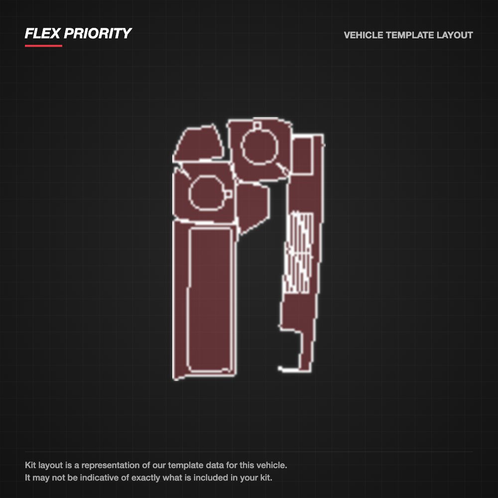 Mercedes-Benz G-Class 2005-2013 kit layout