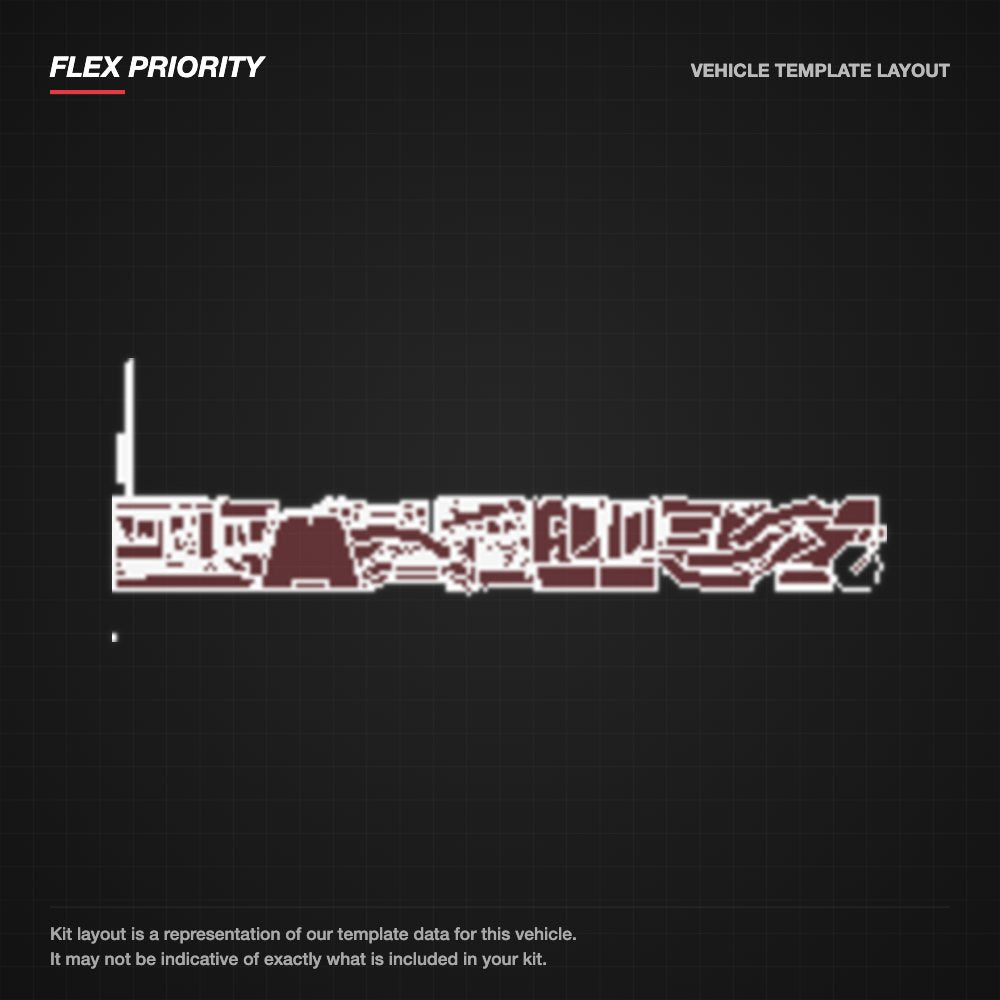 Mercedes-Benz G-Class 4x4 Squared 2017+ kit layout