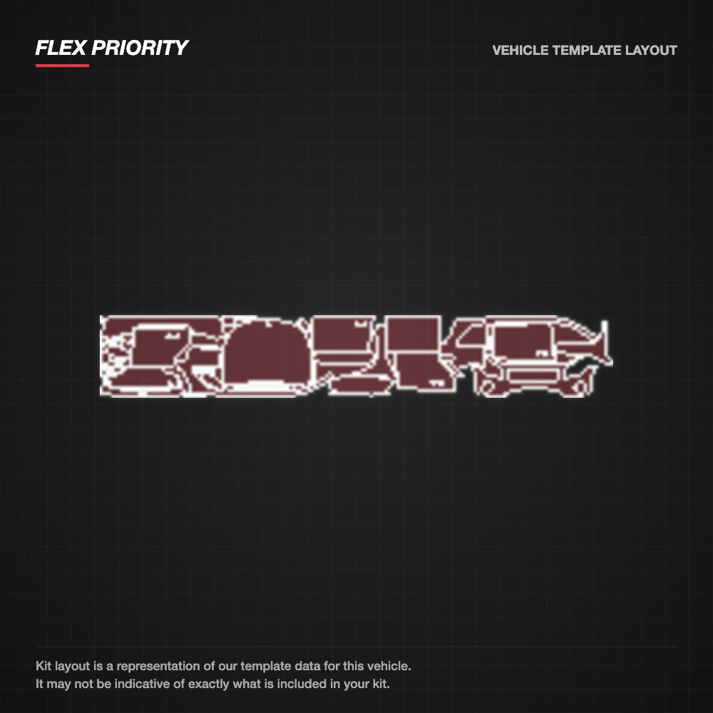 Mercedes-Benz GLB 2024+ kit layout