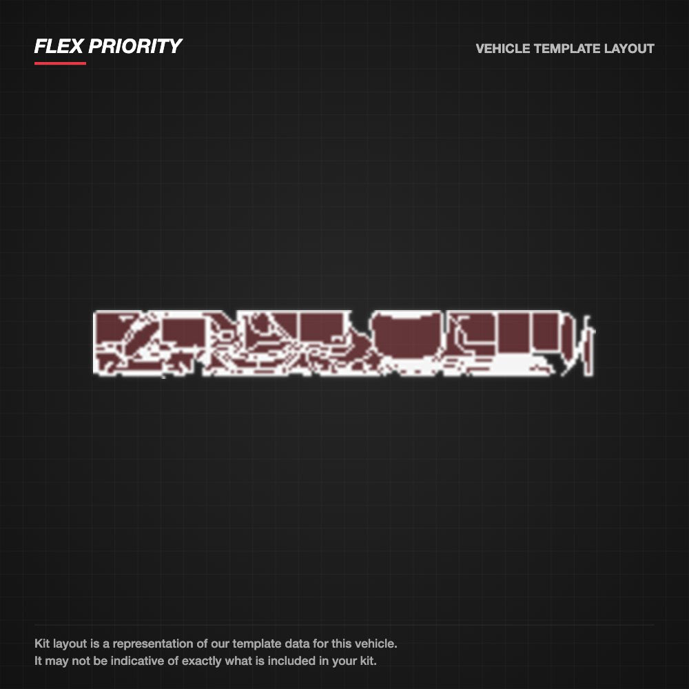 Mercedes-Benz A-Class Hatchback 2023+ kit layout (template 2)