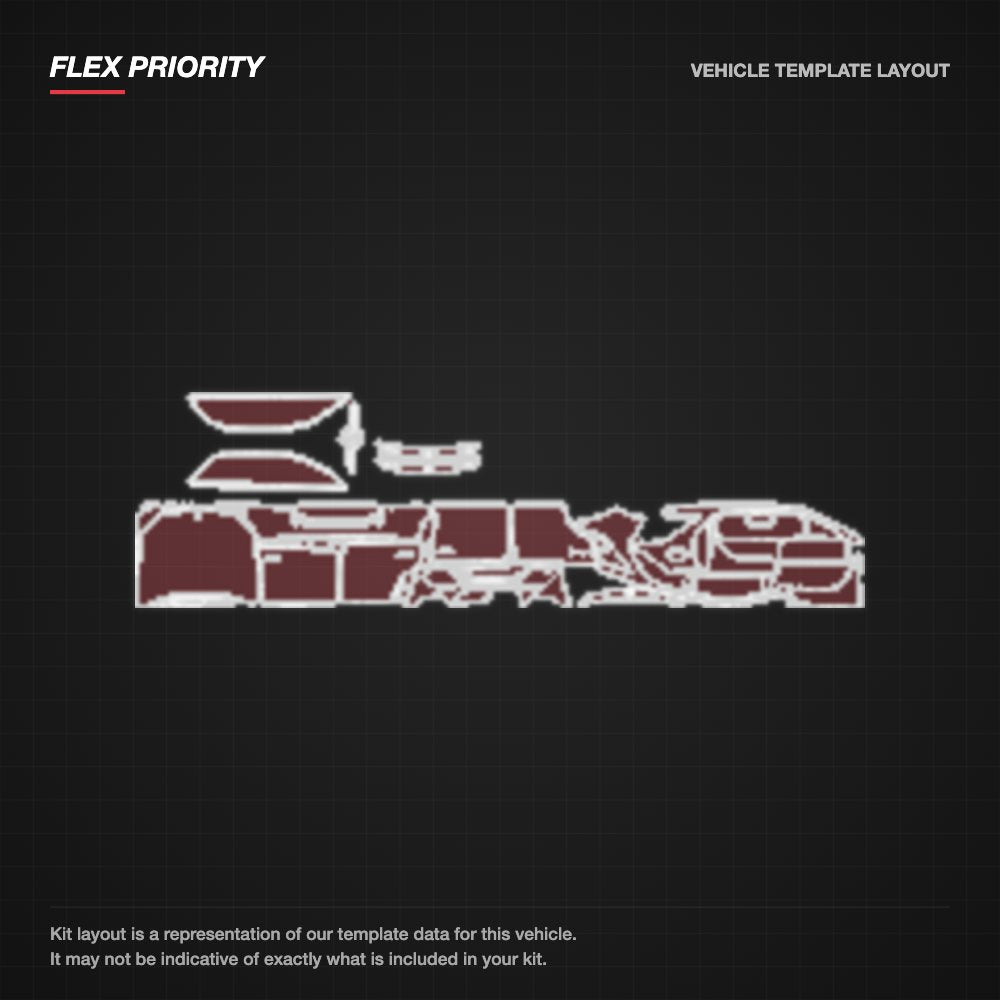 Mercedes-Benz GLE 2020-2023 kit layout (template 1)
