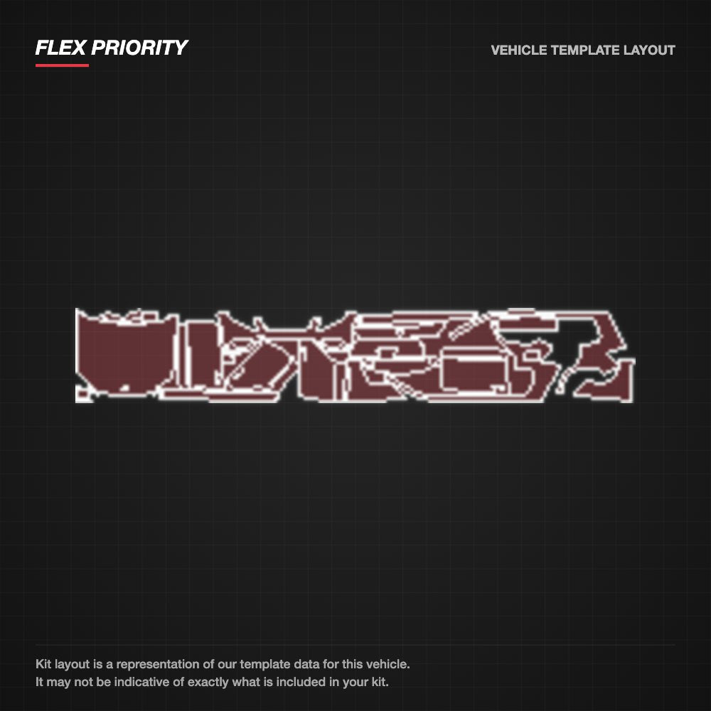 Mercedes-Benz GLK 2015+ kit layout (template 2)