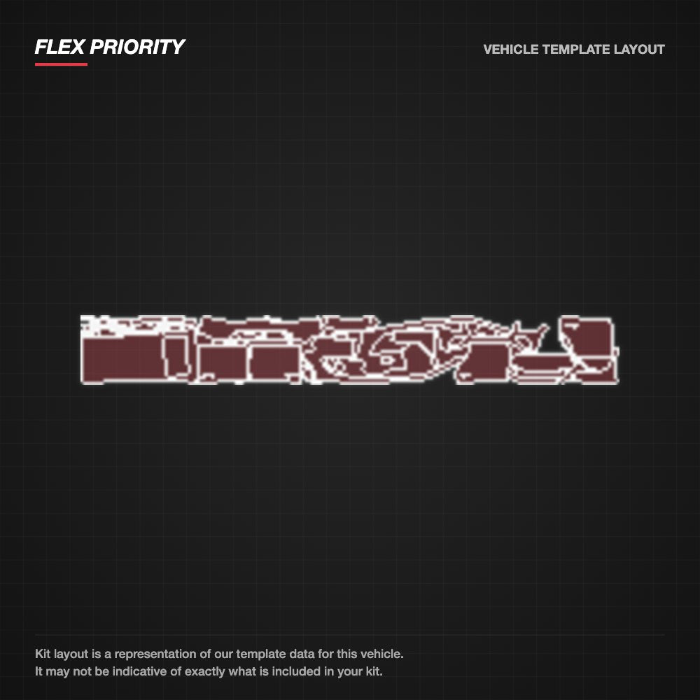 Mercedes-Benz GLS 2024+ kit layout (template 1)