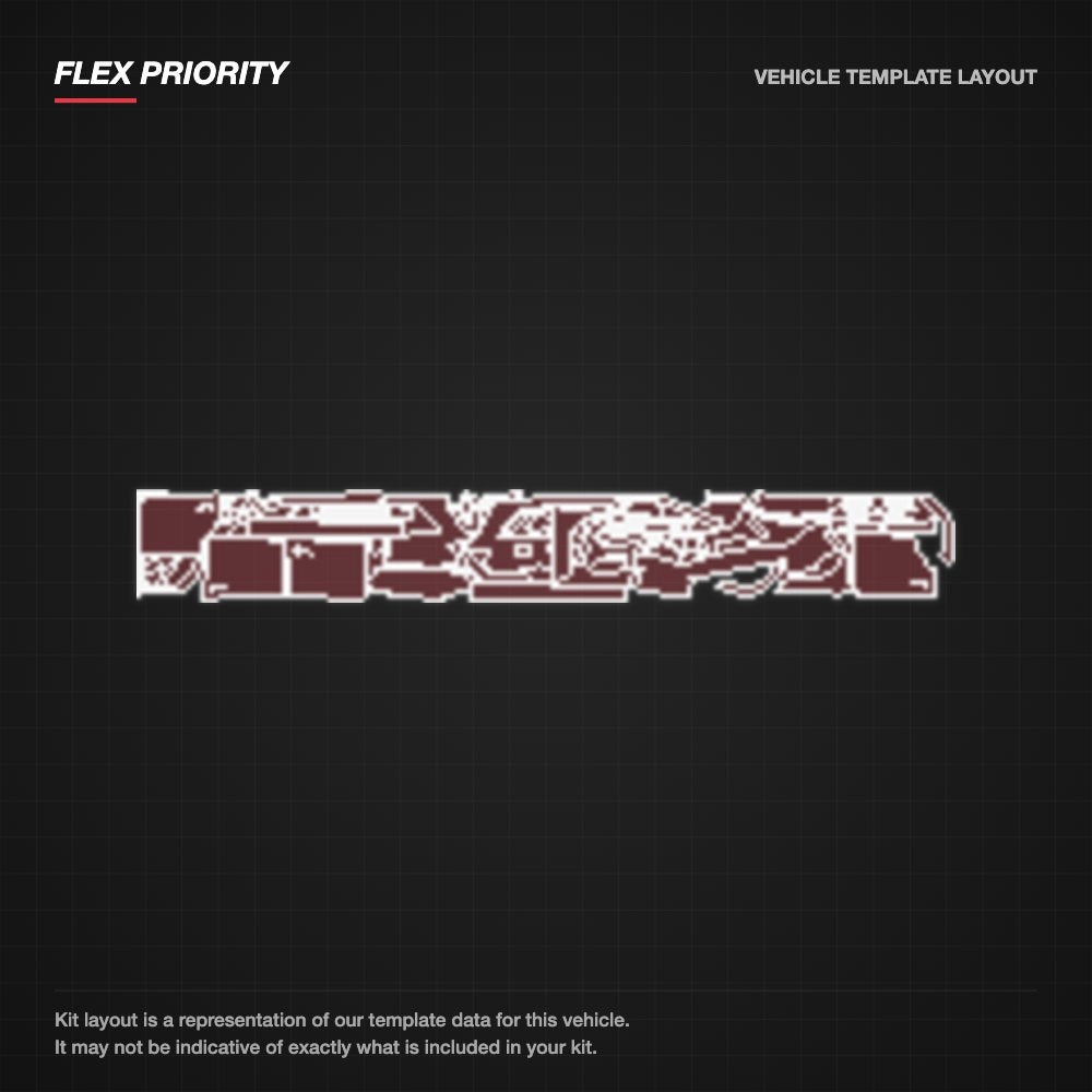 Mercedes-Benz GLS 2024+ kit layout (template 2)