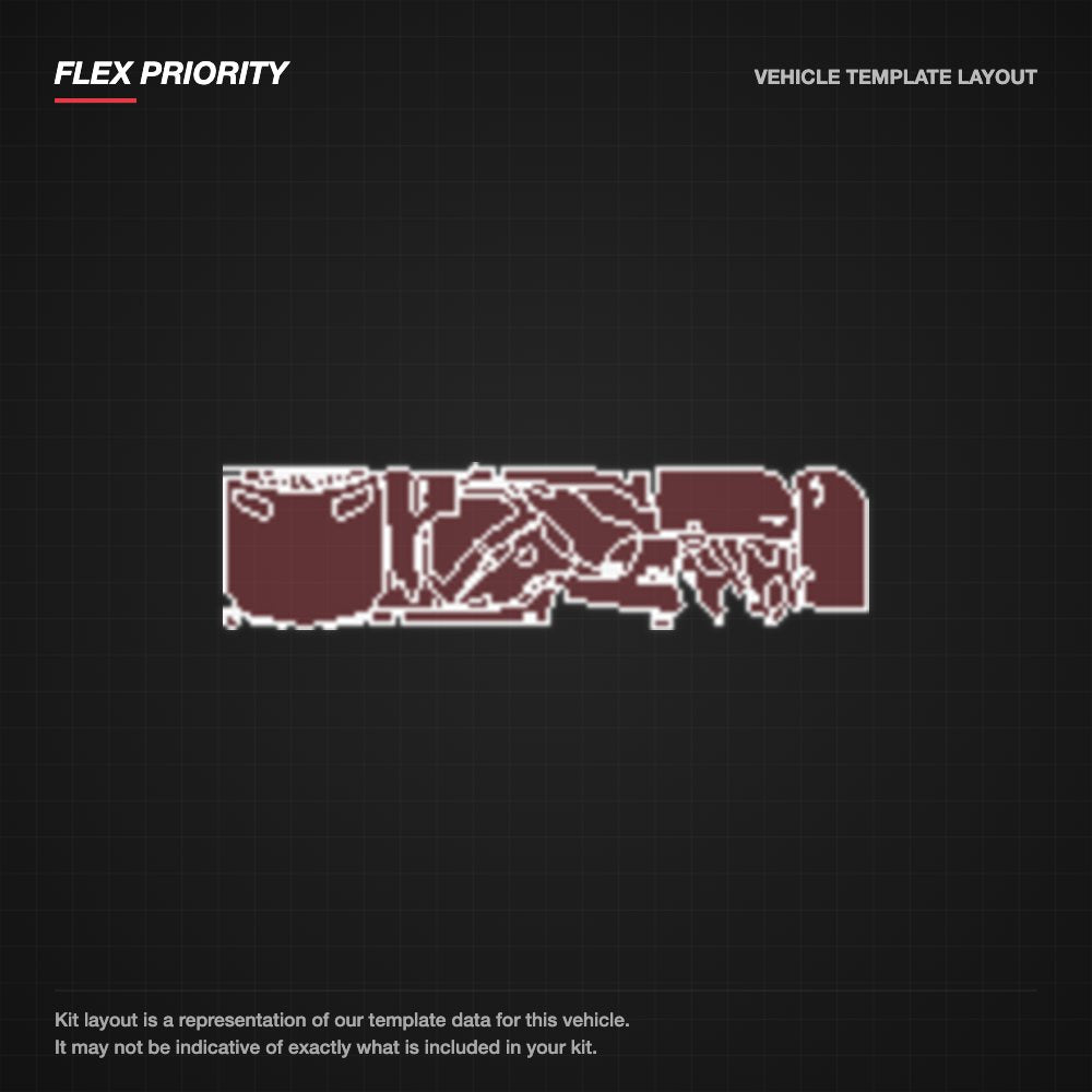 Mercedes-Benz SLK 2015+ kit layout