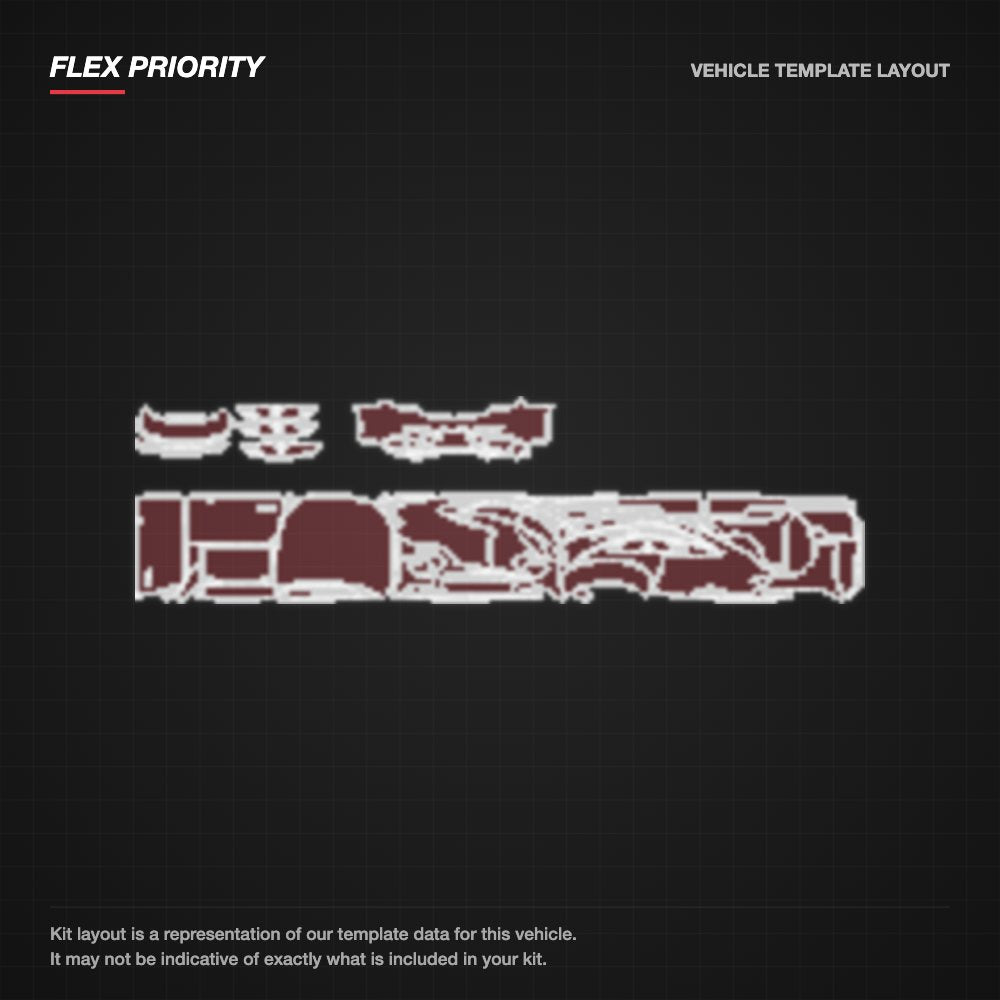 Mercedes-Benz CLE Coupe 2024+ kit layout (template 2)