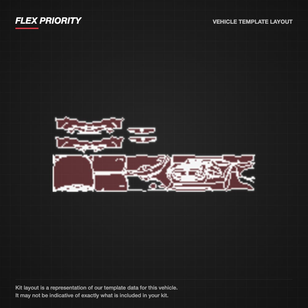 Mercedes-Benz CLE Convertible 2024+ kit layout (template 1)