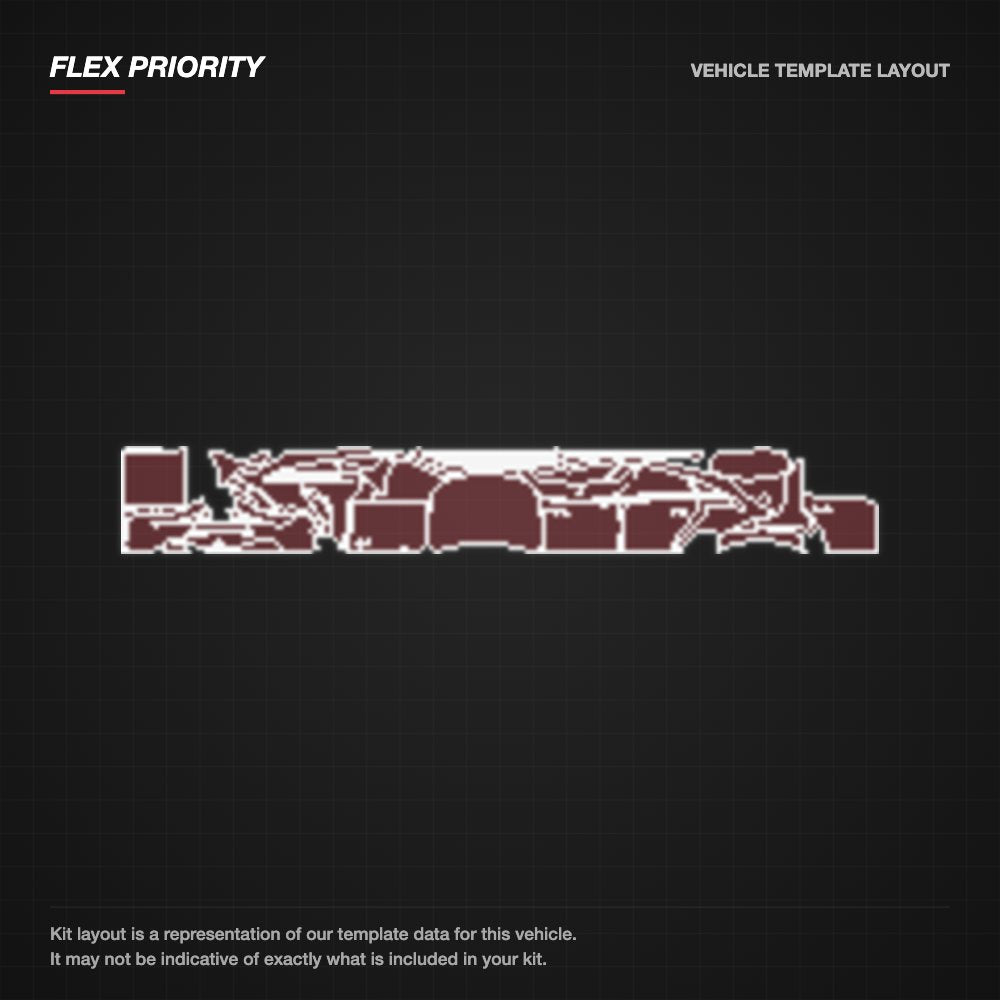 Mercedes-Benz CLA Shooting Brake 2024+ kit layout (template 2)
