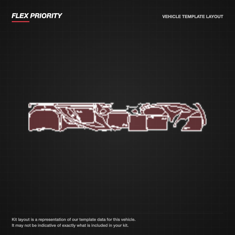 Mercedes-Benz CLA Shooting Brake 2024+ kit layout (template 1)