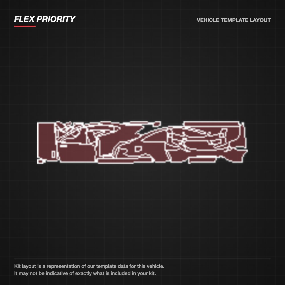 Mercedes-Benz C-Class Coupe 2015-2016 kit layout