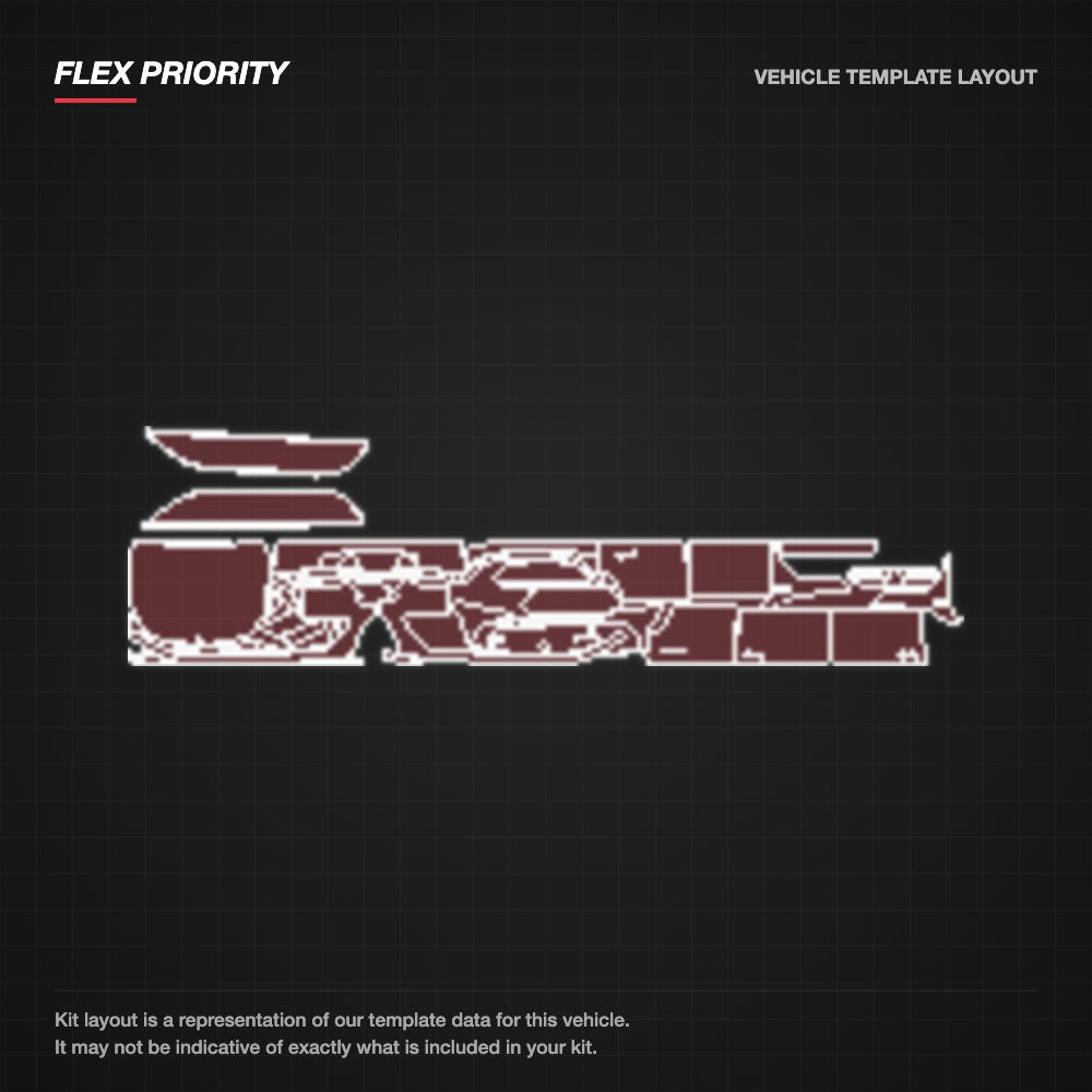Mercedes-Benz EQB 2022-2023 kit layout (template 1)