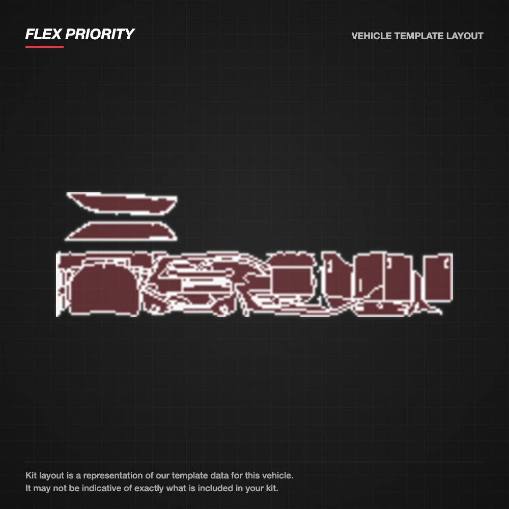 Mercedes-Benz EQB 2022-2023 kit layout (template 2)