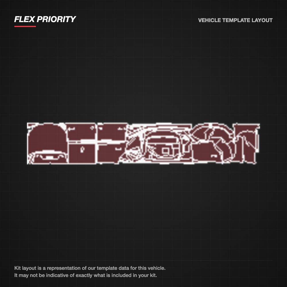 Peugeot 408 GT 2024+ kit layout