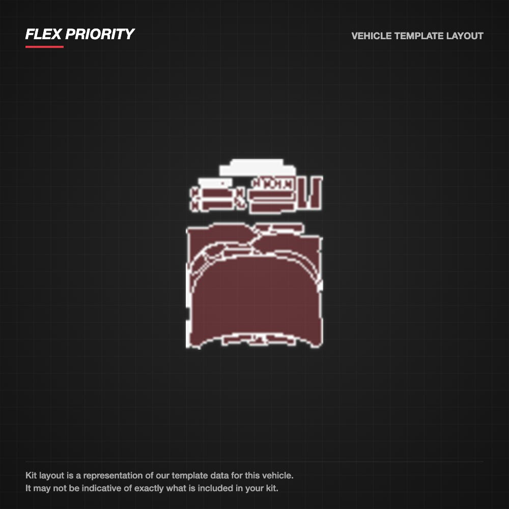 Peugeot 2008 2004-2016 kit layout