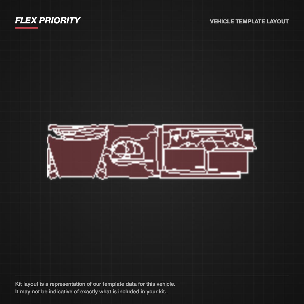 Bentley Flying Spur 2009 kit layout