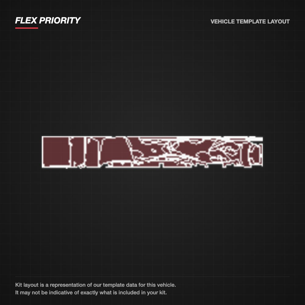 Bentley Continental 2015 kit layout (template 1)