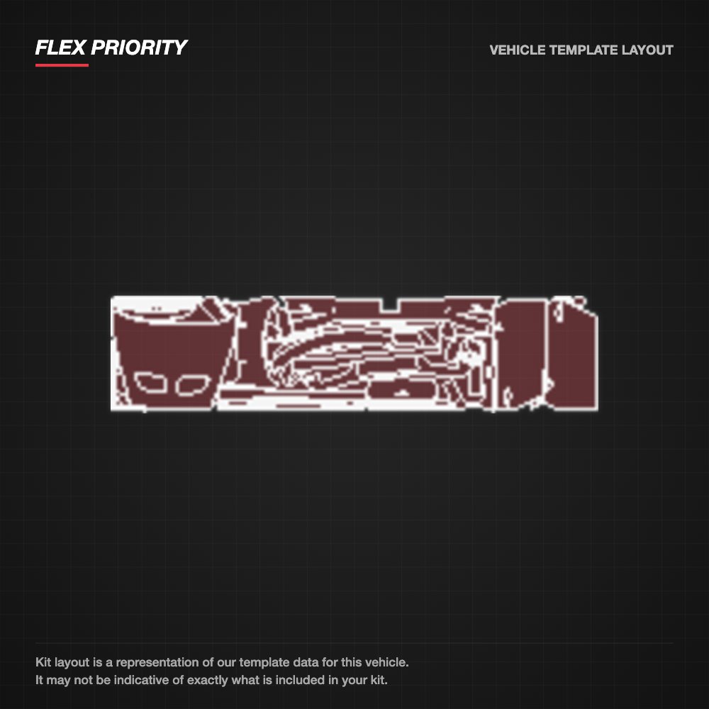 Bentley Continental 2015 kit layout (template 2)