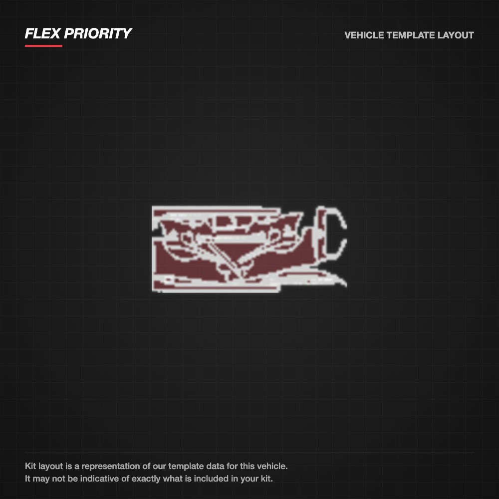 Bentley Bentayga 2013-2016 kit layout