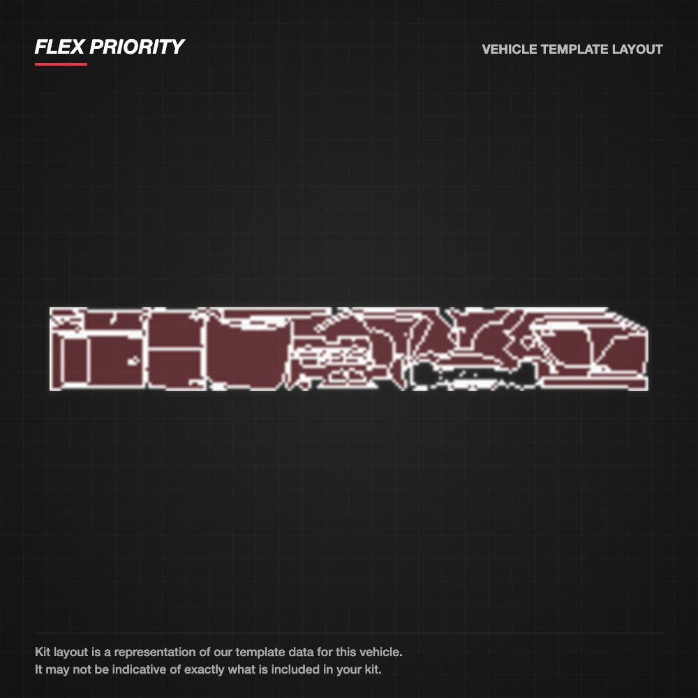BMW 1 Series Hatchback 2012-2015 kit layout