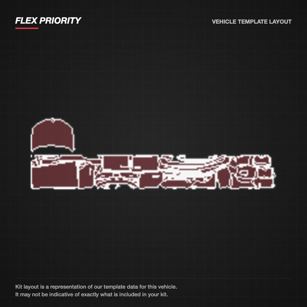 BMW iX 2022-2025 kit layout (template 2)