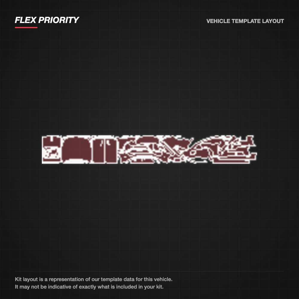 BMW M2 Competition 2022 kit layout
