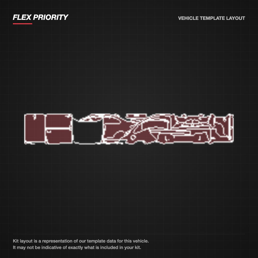 BMW M2 Coupe 2016 kit layout