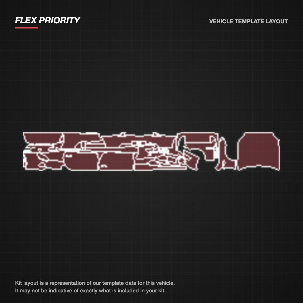 BMW M6 Roadster 2015+ kit layout