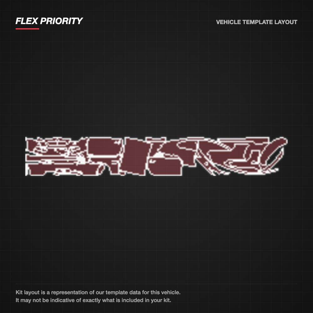 BMW M6 Coupe 2015-2016 kit layout (template 2)