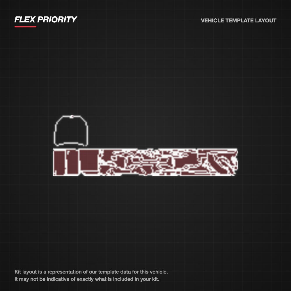 BMW M8 Coupe 2022+ kit layout (template 2)