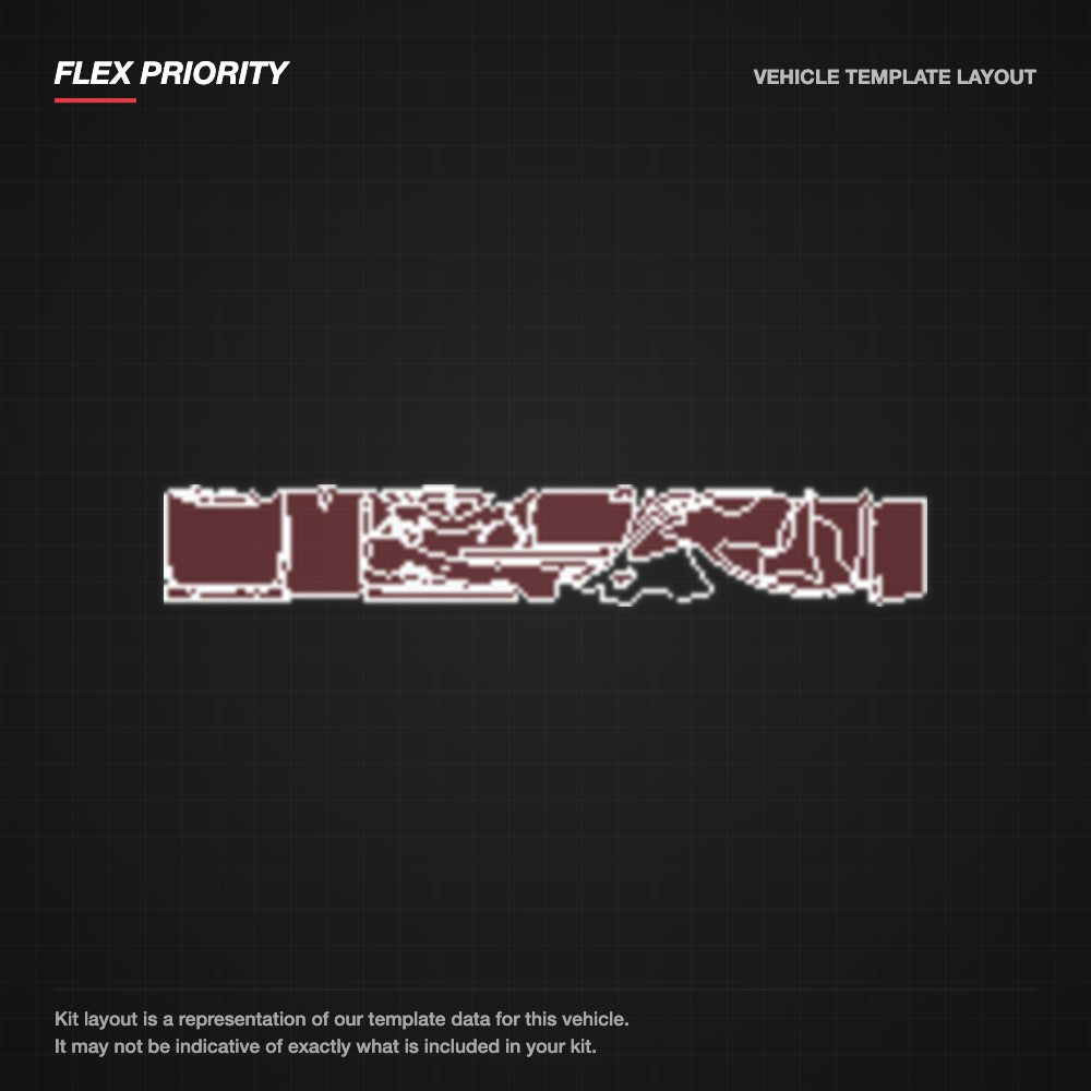 BMW 2 Series Coupe 2014-2016 kit layout (template 1)
