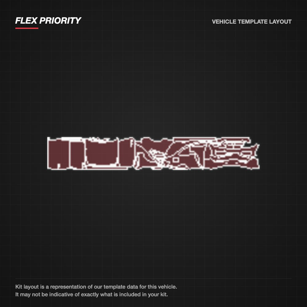 BMW 2 Series Coupe 2014-2016 kit layout (template 3)