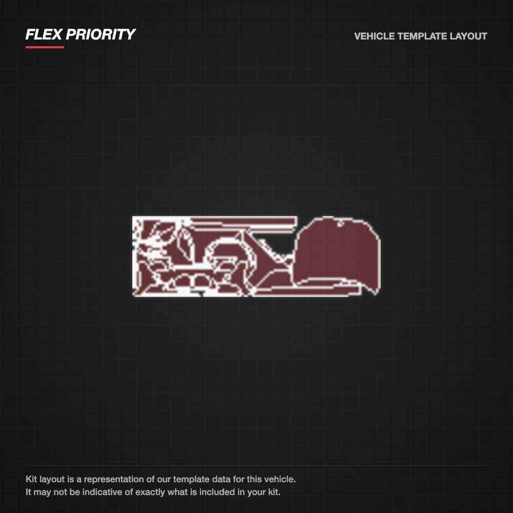 BMW X1 2011-2014 kit layout