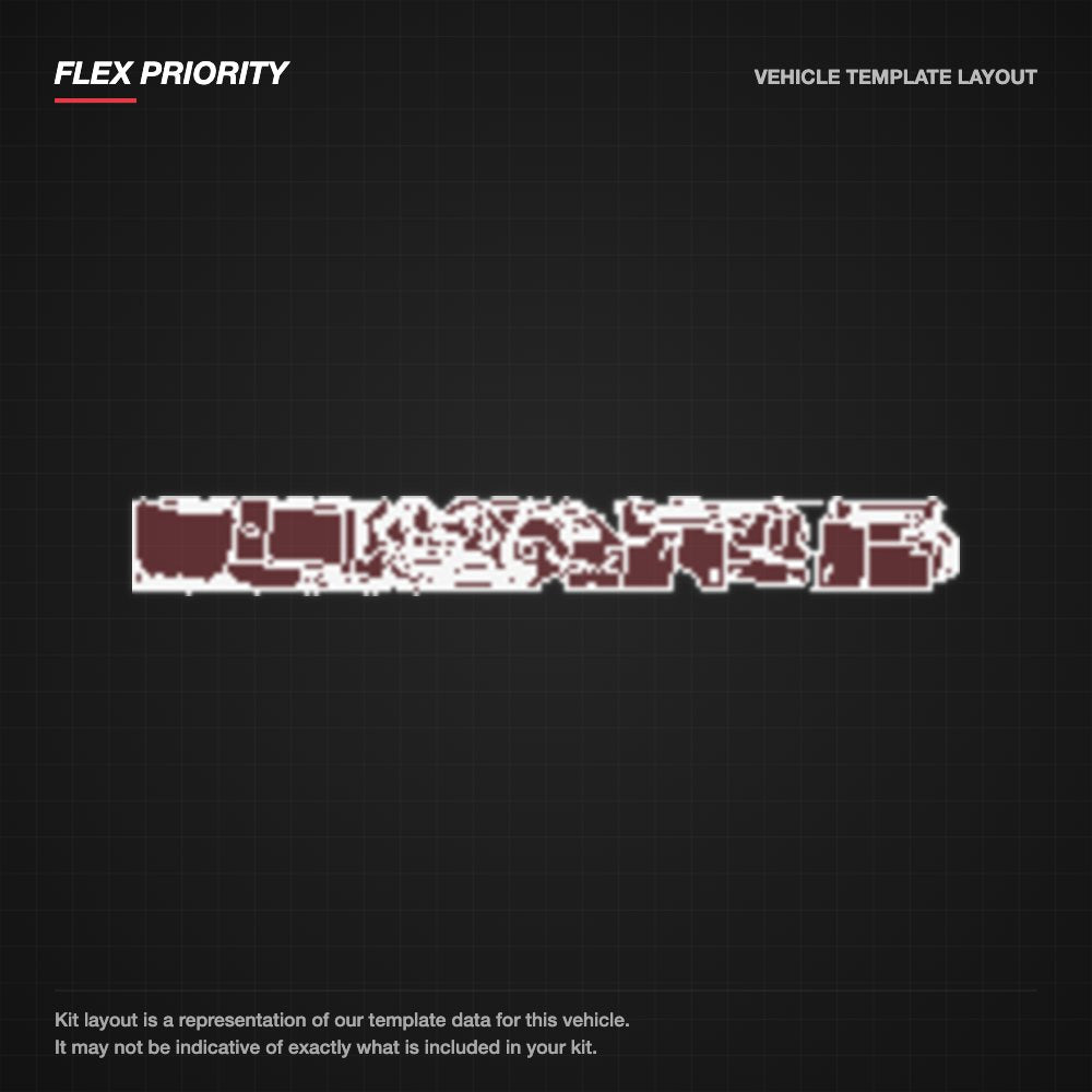 BMW X1 2023+ kit layout (template 2)
