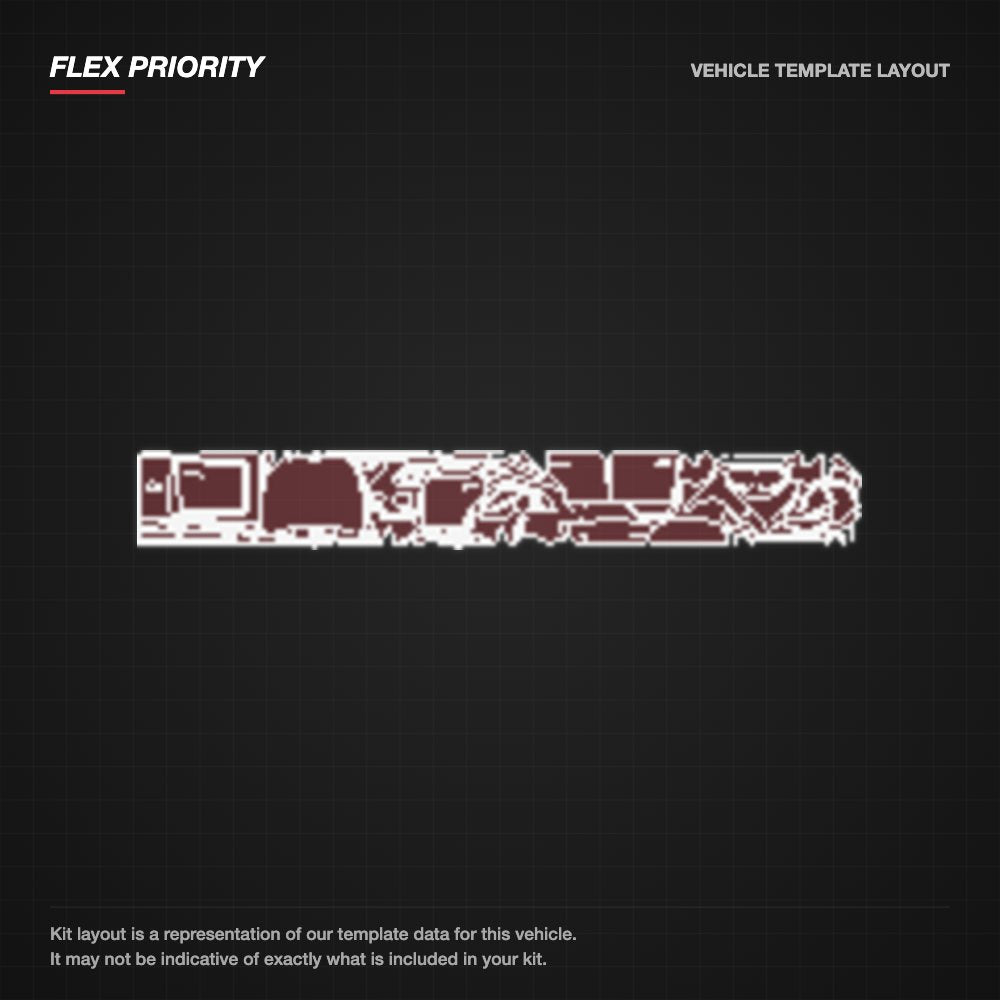BMW X1 2023+ kit layout (template 1)