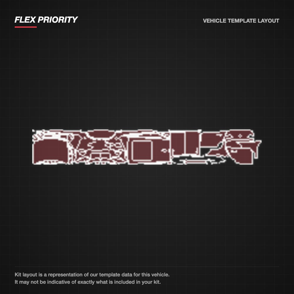 BMW X2 2018 kit layout (template 2)