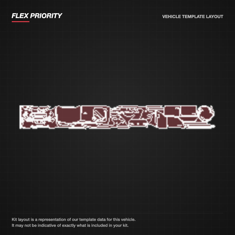 BMW X2 2018 kit layout (template 1)