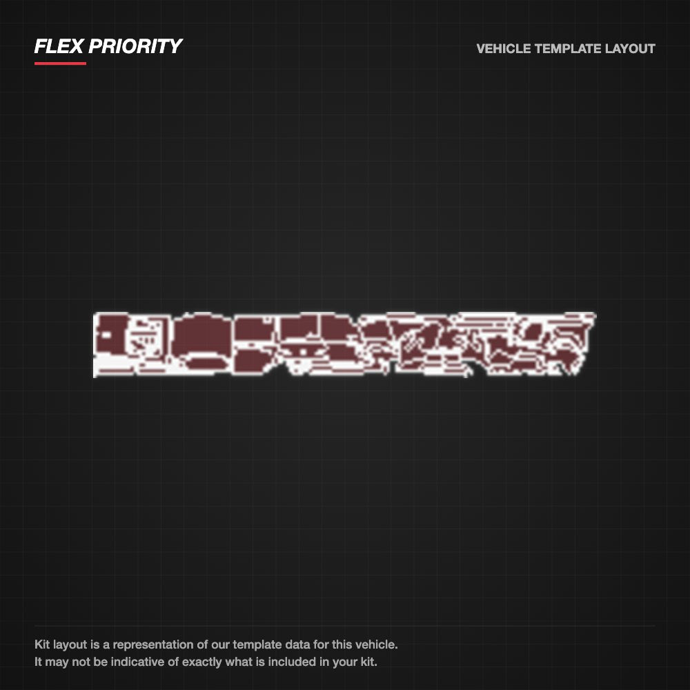 BMW X2 2020-2023 kit layout (template 2)