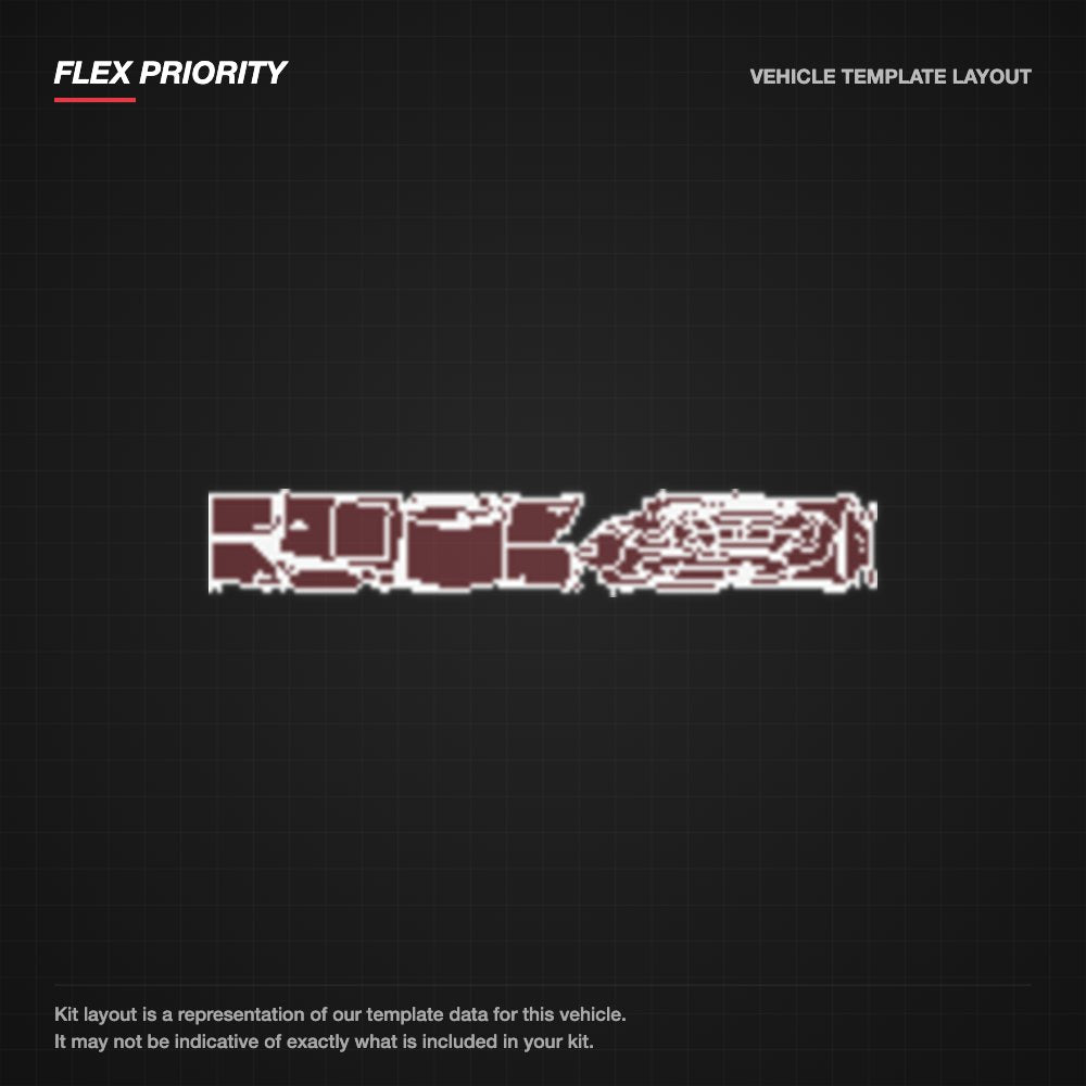 BMW X2 2020-2023 kit layout (template 1)
