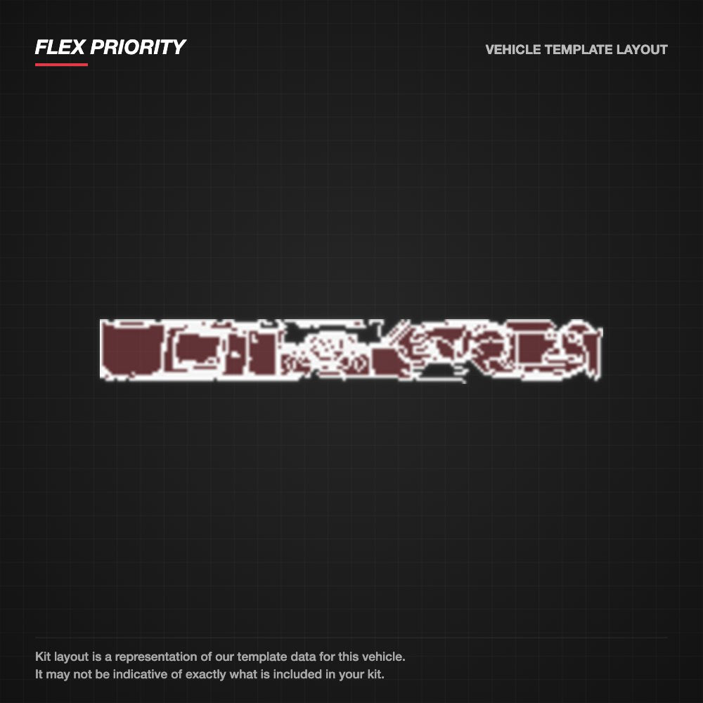 BMW X3 2022-2024 kit layout (template 1)