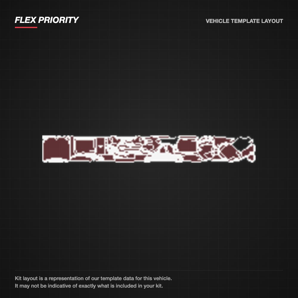 BMW X3 2022-2024 kit layout (template 2)