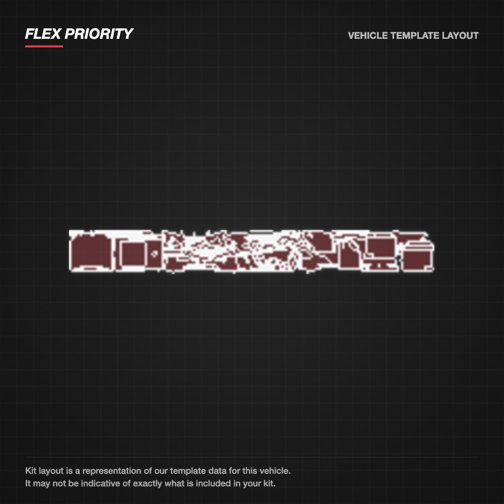 BMW X4 M 2020-2021 kit layout