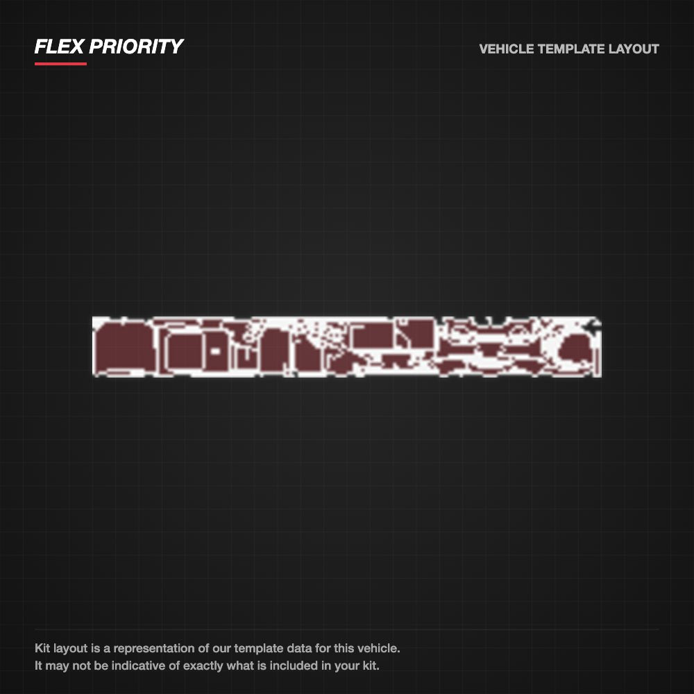 BMW X4 2019-2021 kit layout (template 2)