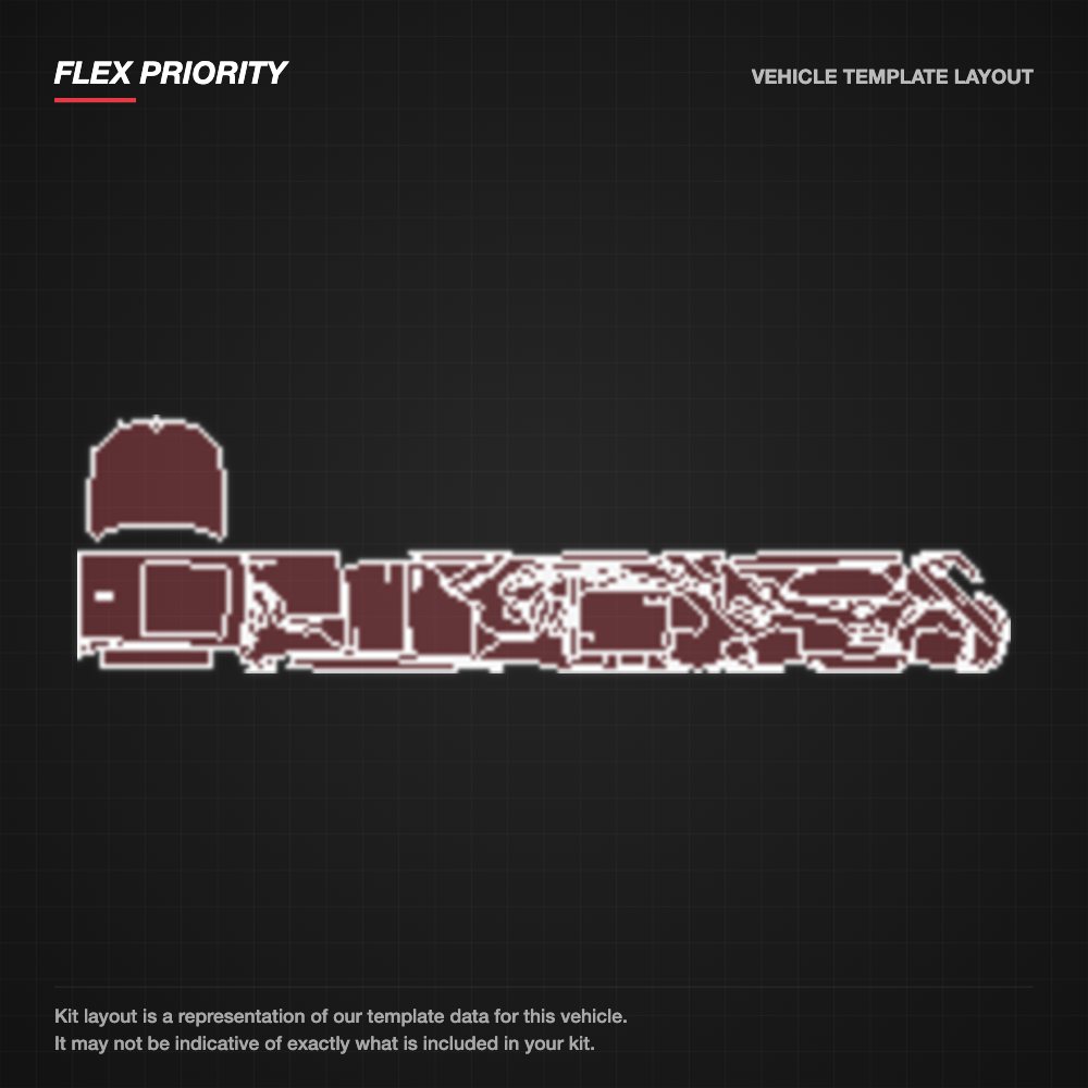 BMW X5 2014-2016 kit layout (template 2)