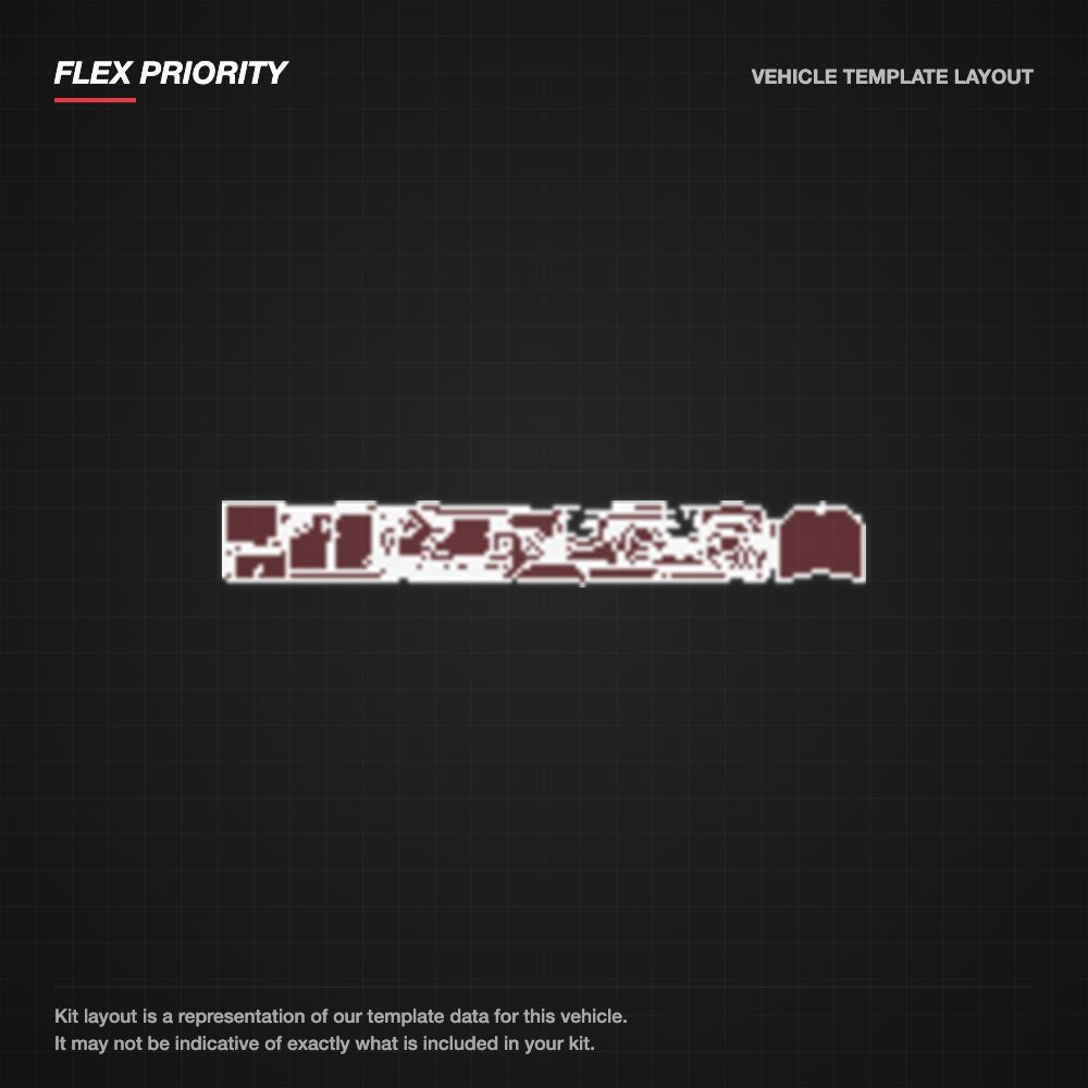 BMW X5 2019-2022 kit layout (template 1)
