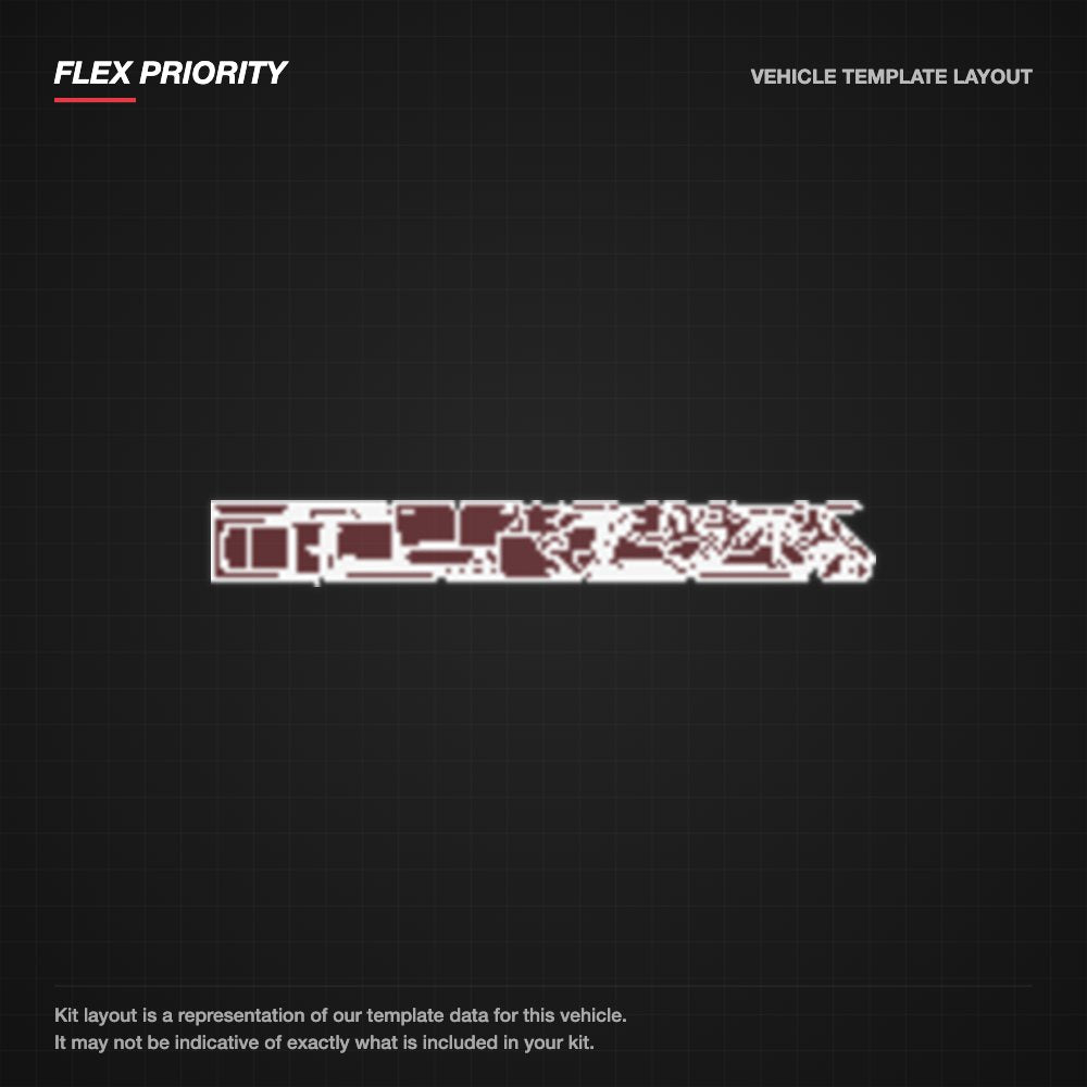 BMW X5 2023-2026 kit layout (template 1)