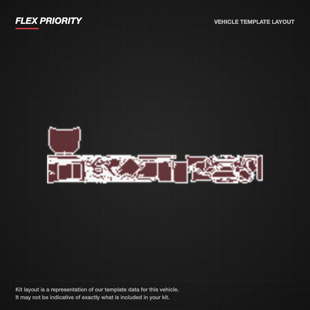 BMW X5 2023-2026 kit layout (template 2)