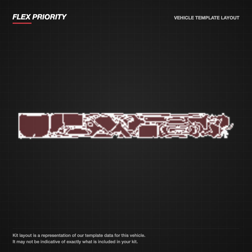 BMW X5 2027+ kit layout (template 1)